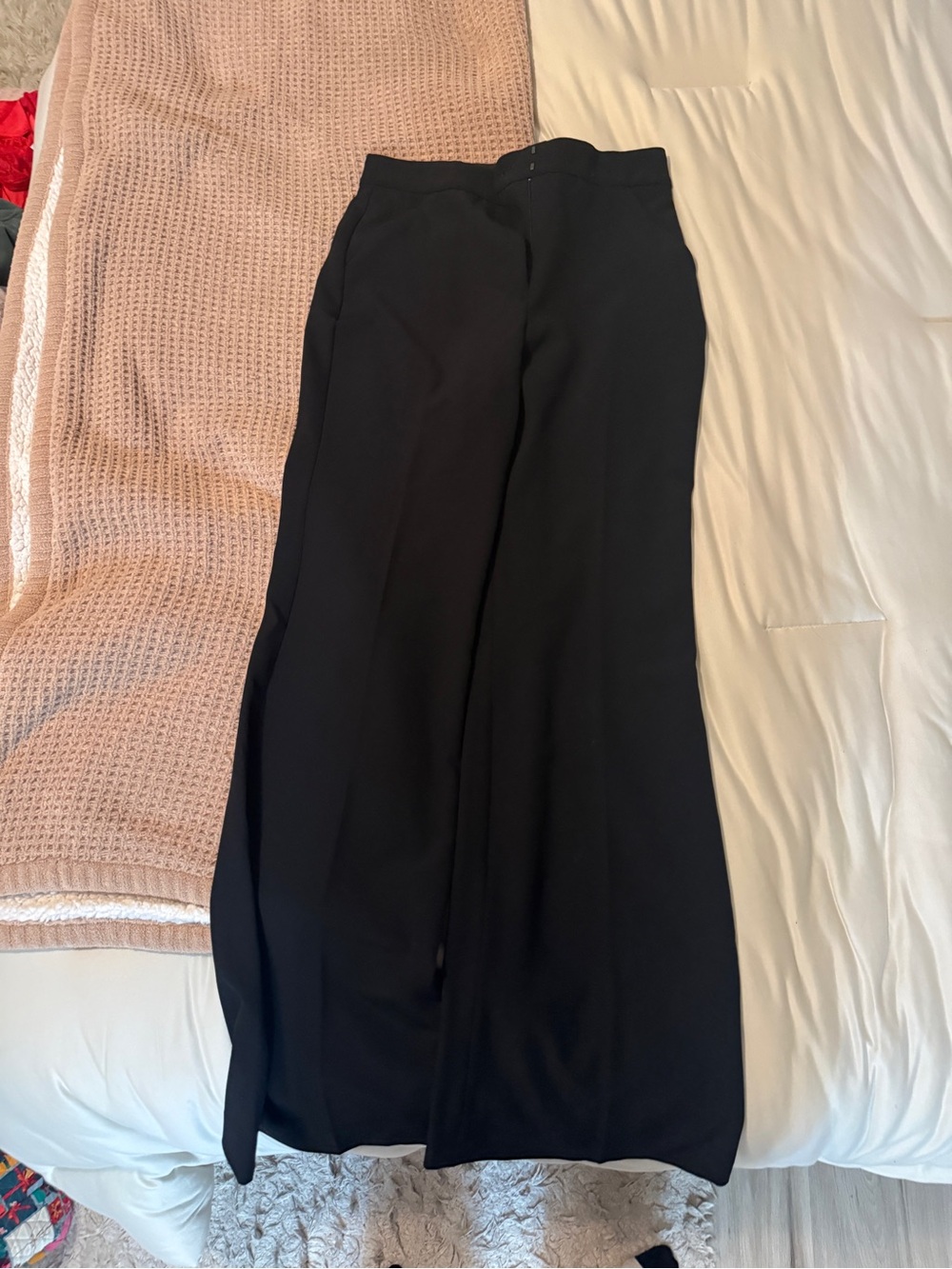 Express Black Wide-Leg Trousers